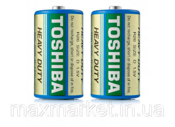 

Батарейка R20 Toshiba 1.5V 2штуки