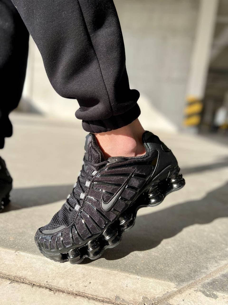 

Мужские кроссовки Nike Shox TL Triple Black ALL06936 44, Черный