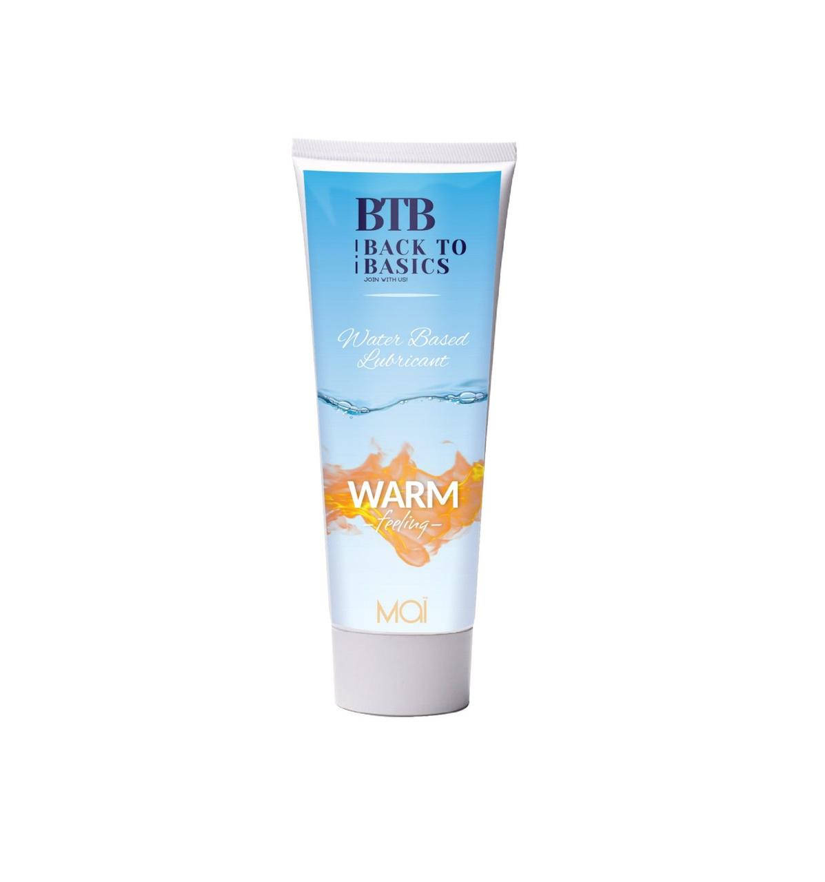

Разогревающая смазка на водной основе BTB WARM FEELING (75 мл) ❘ sexshop