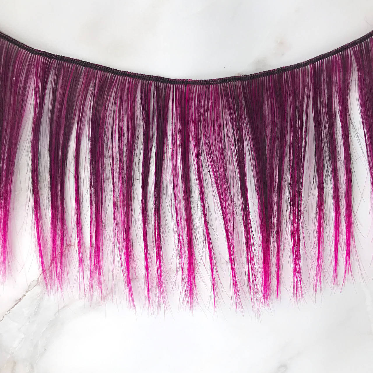 

Локон для бантиков баклажановый, Розовый