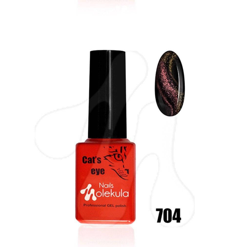 

Гель-лак Молекула (Nails Molekula) 7D Cat's eye 704