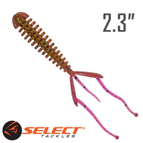 

Toxic 2.3" (58 мм.) 6 шт. Силикон Select col. 900