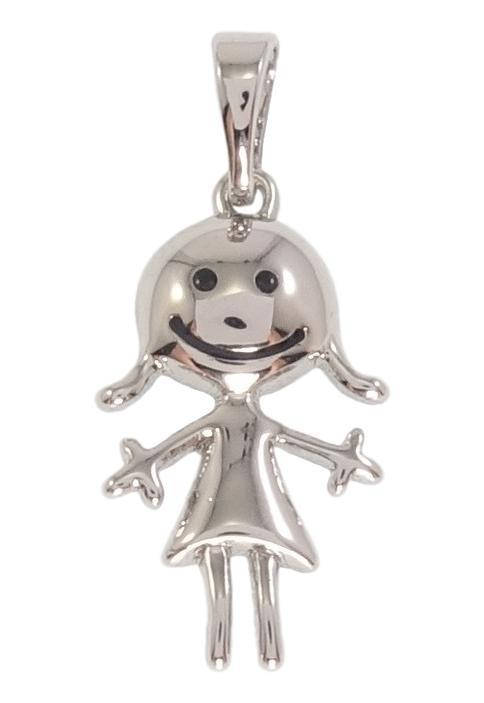 

Кулон Xuping Родий "Девочка"