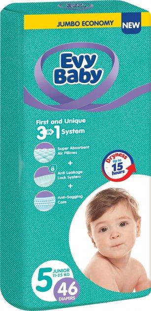 

Подгузники детские Evy Baby Junior Jumbo 5 (11-25), 46 шт