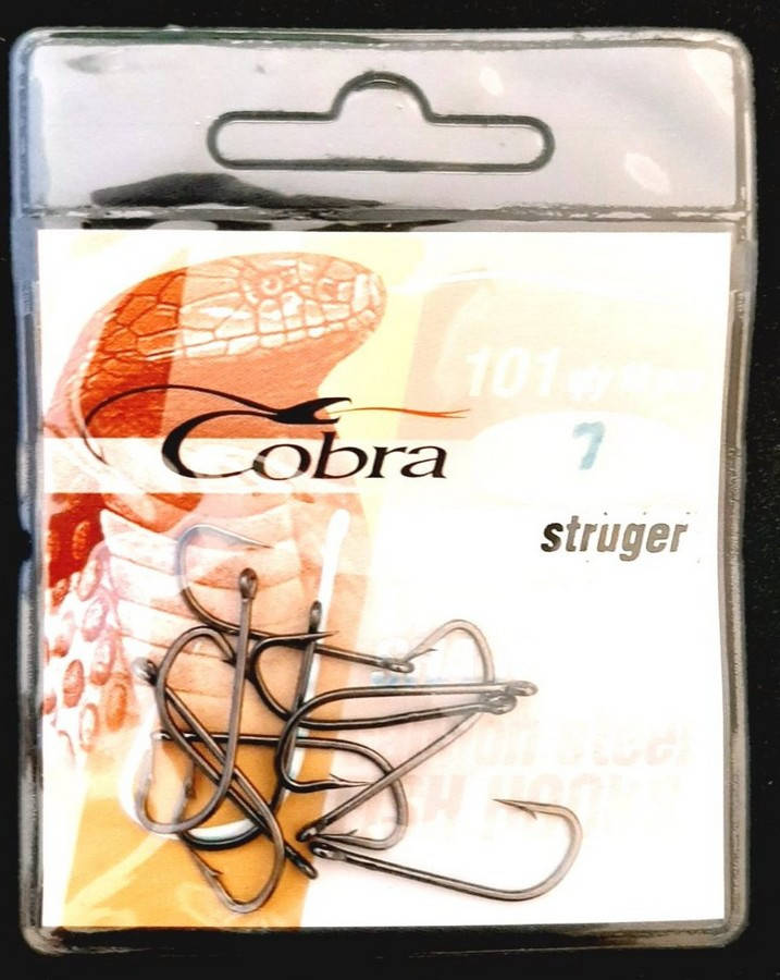 

Крючки рыболовные Кобра struger, №7, 10шт.