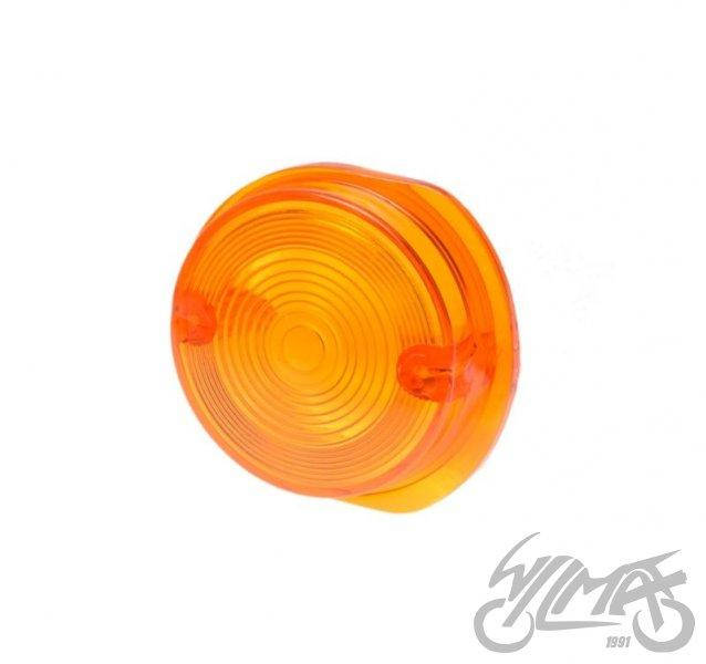 

АБАЖУР УКАЗАТЕЛЯ ПОВОРОТА MZ SIM КРУГЛЫЙ ОРАНЖЕВЫЙ ПЕРЕД