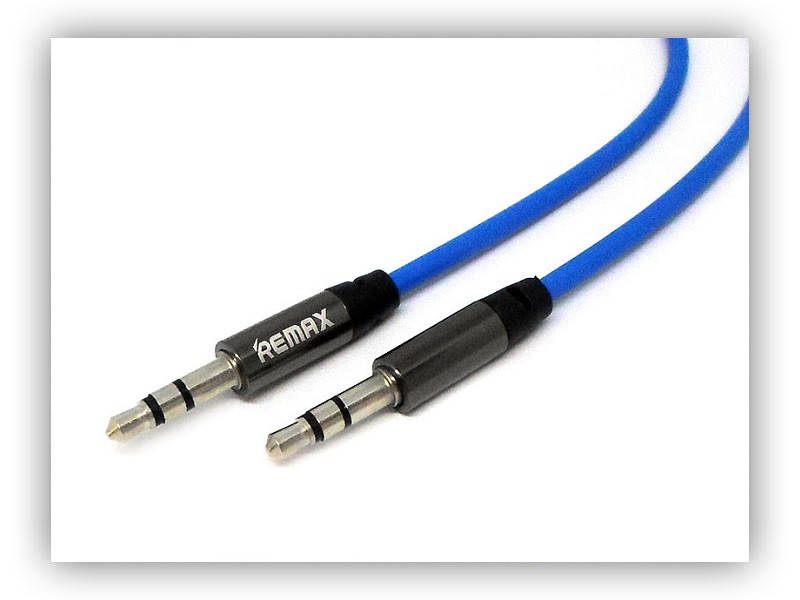 

Кабель AUX jack 3.5 мм прямой 1м Remax RL-L101