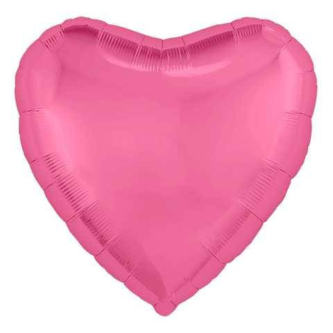 

Фольгированный шарик 30" (76,5 см) Сердце пион, Розовый