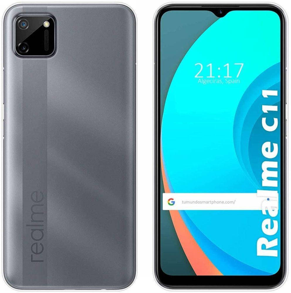 

Ультратонкий чехол для Realme C11 прозрачный