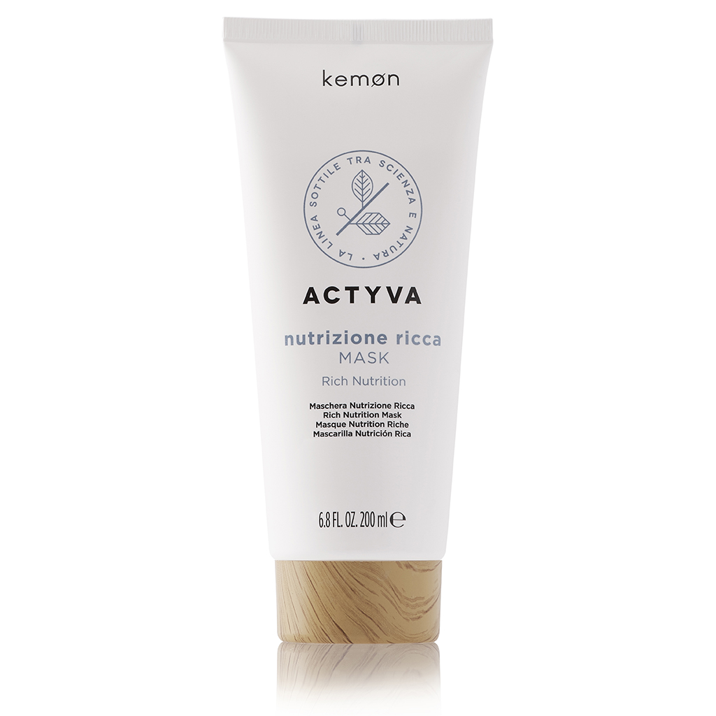 

Маска для очень сухих волос Kemon Actyva Nutrizione Ricca Mask 200 мл