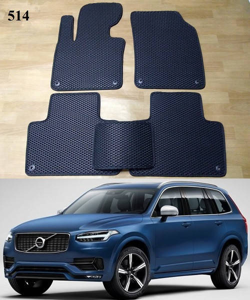 

Коврики ЕВА в салон Volvo XC90 '15-, Черный