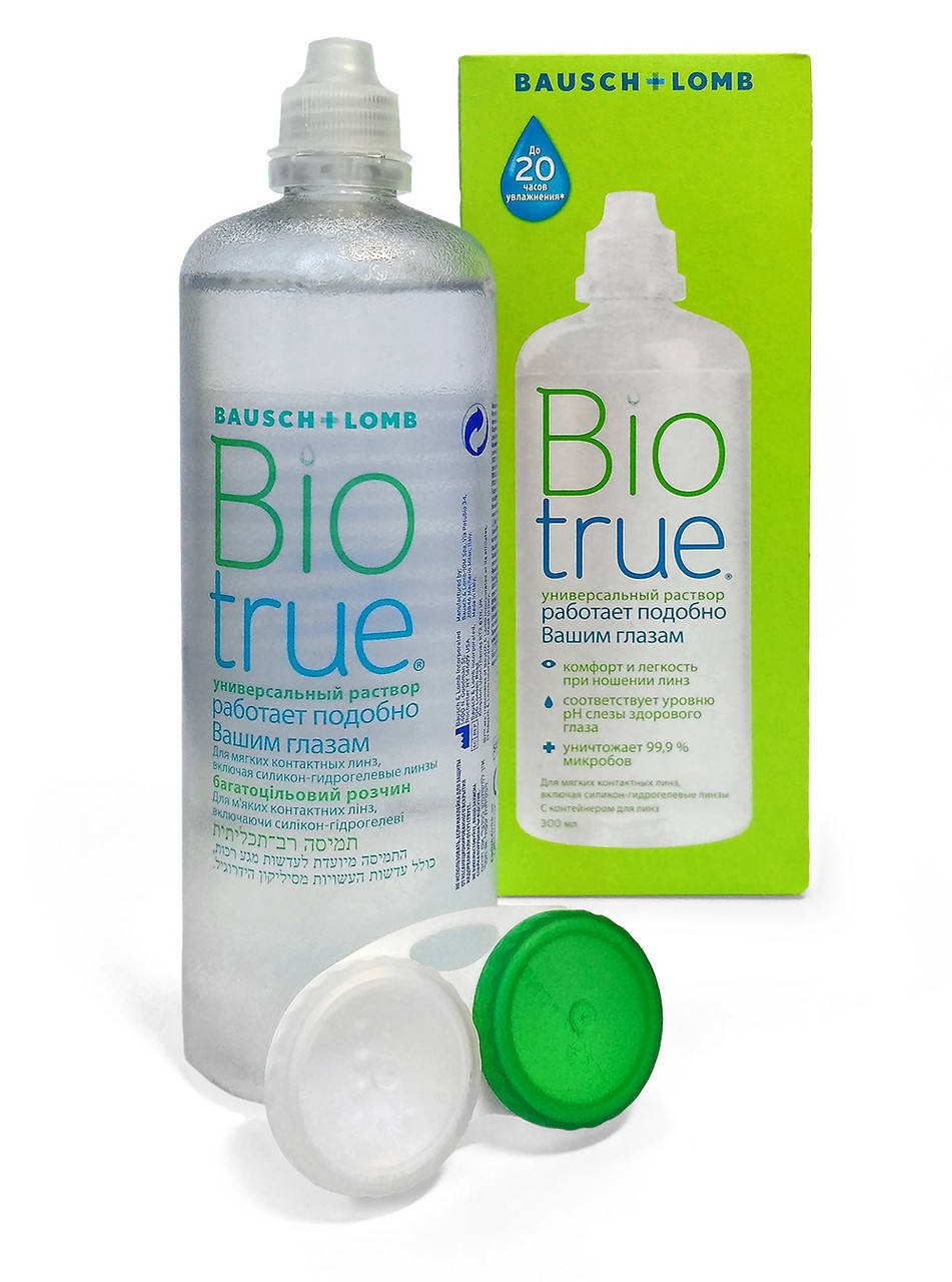 

Раствор для линз Biotrue 120 мл