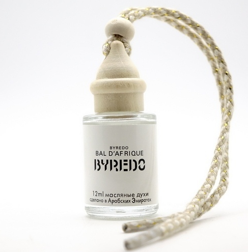 

Ароматизатор в авто парфюмированный масляный "Byredo Bal D'Afrique", бутылочка 12 мл