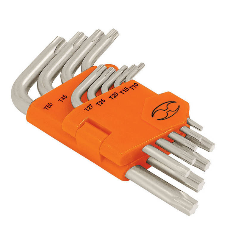 

Набір ключів Torx в пластиковій кассеті, 9шт. Truper TORX-9
