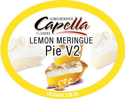 

Ароматизатор Capella Lemon Meringue Pie V2 (Лимонный пирог)