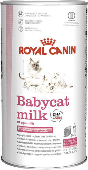 

Royal Canin Babycat milk 0,3кг- заменитель молока для котят