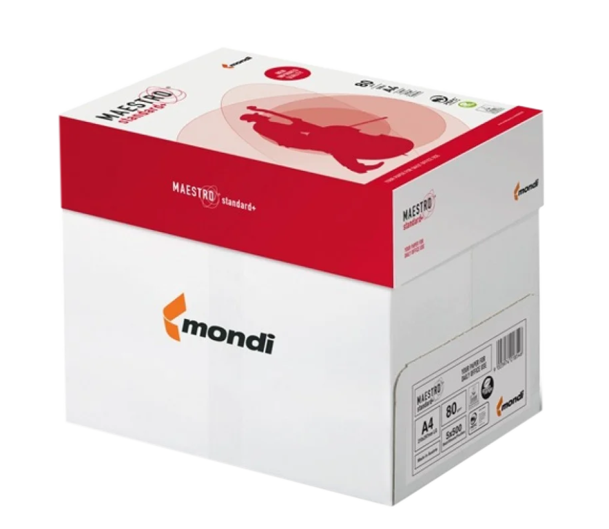 

Бумага MAESTRO STANDARD+, А3, класc B, 80г/м2, 500л, Белый