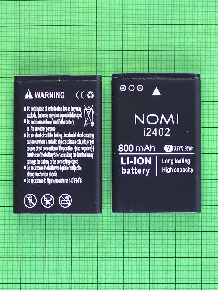 

Акумулятор Nomi i2402 800mAh Оригінал