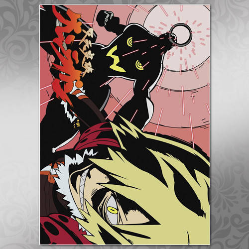 

Плакат Аниме Gurren Lagann 14