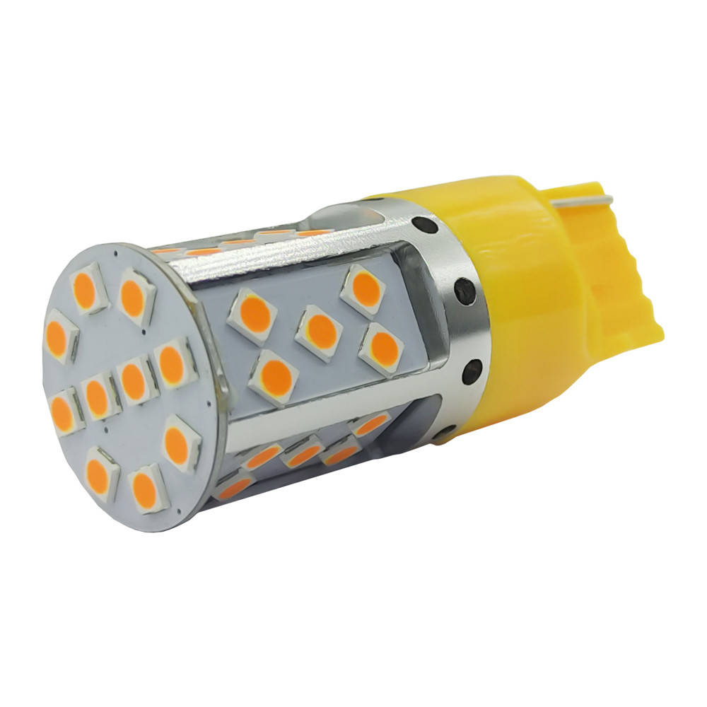

Светодиодная лампа 7440 AVolt T20-3030-35SMD Canbus желтая