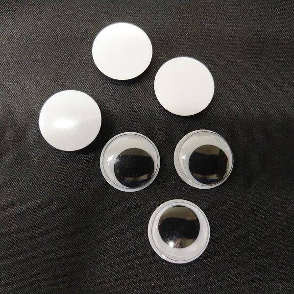 

(10грамм, Ø18мм) Подвижные глазки для игрушек (40 глазок) (СИНДТЕКС-1753)