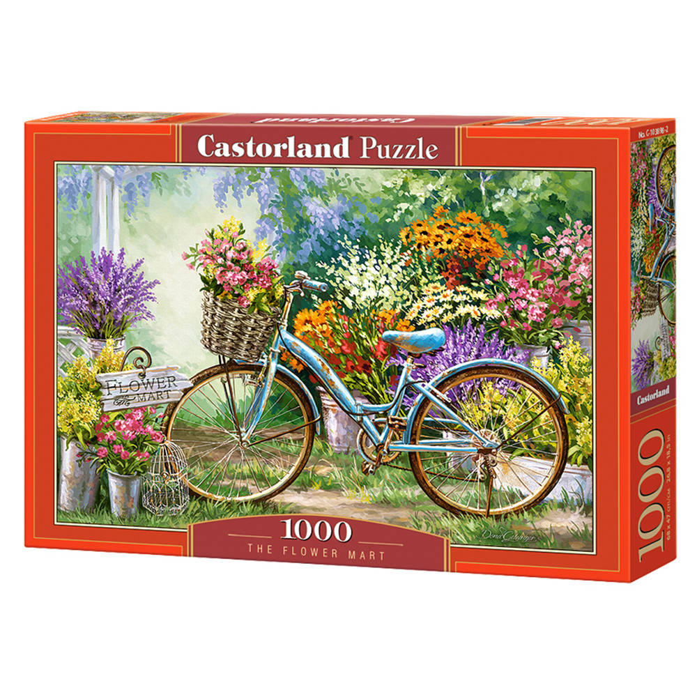 

Пазл "Цветочный рынок", 1000 элементов Castorland (5904438103898)