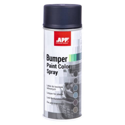 

Бамперная аэрозольная автоэмаль APP Bumper Paint Color Spray Темный антрацит 400 мл, Темно-серый
