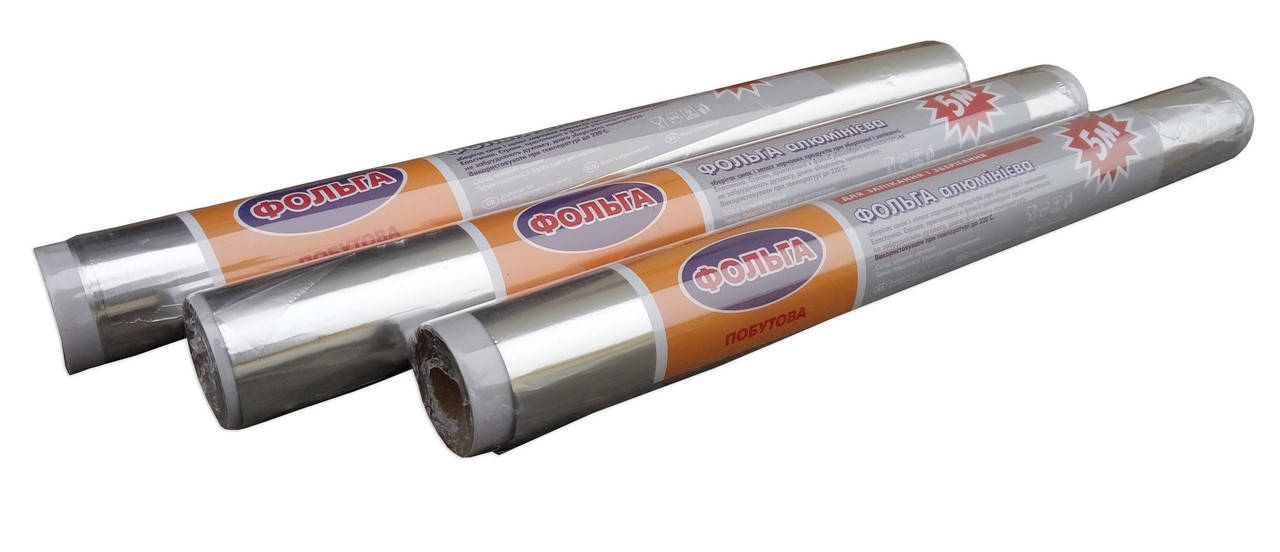 

Фольга для запекания Vivat 5м, Серый