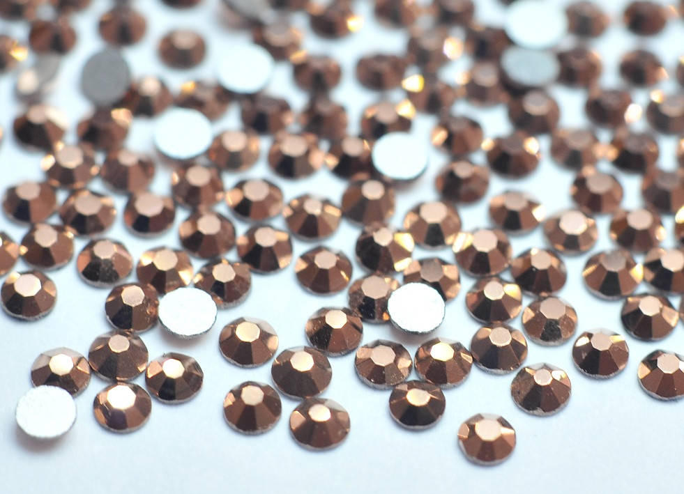 

Стразы Rose Gold хрустальные для дизайна ногтей для маникюра декор
