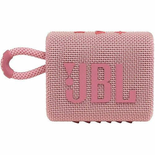 

Акустика JBL Go 3 Pink