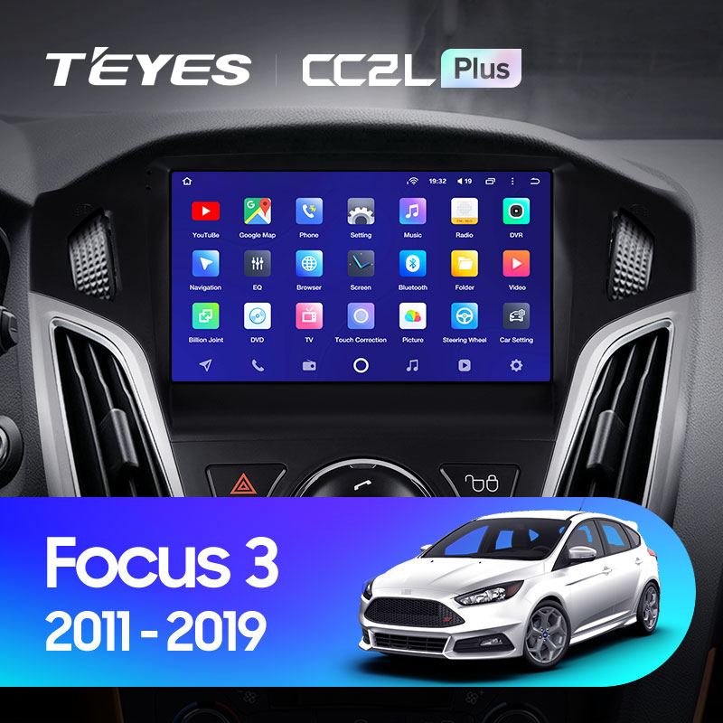

Штатная магнитола для Ford Focus 3 Mk 3 2011 - 2019 Android
