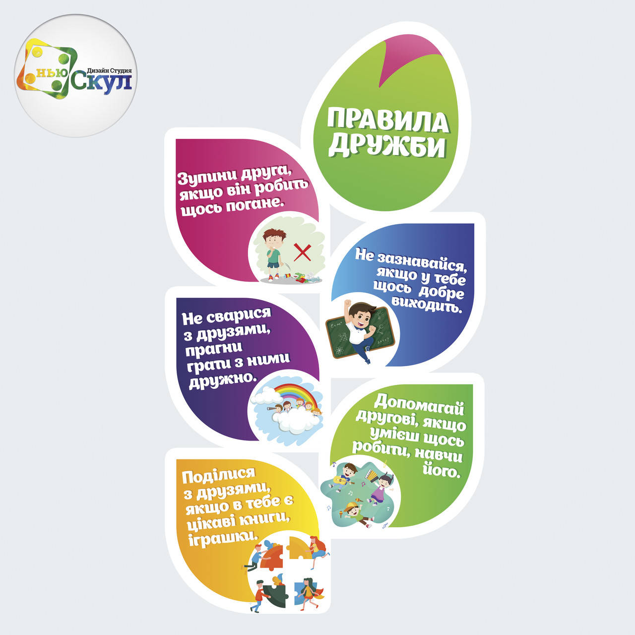 

Правила дружби в електронному