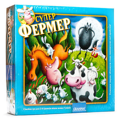 

Настольная игра Granna Суперфермер игры настольные детские 80865