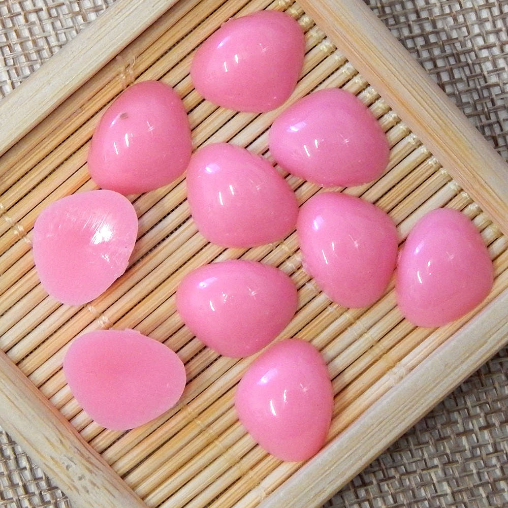 

Носики для игрушек клеевые, 14*11 мм, розовые (10 шт)