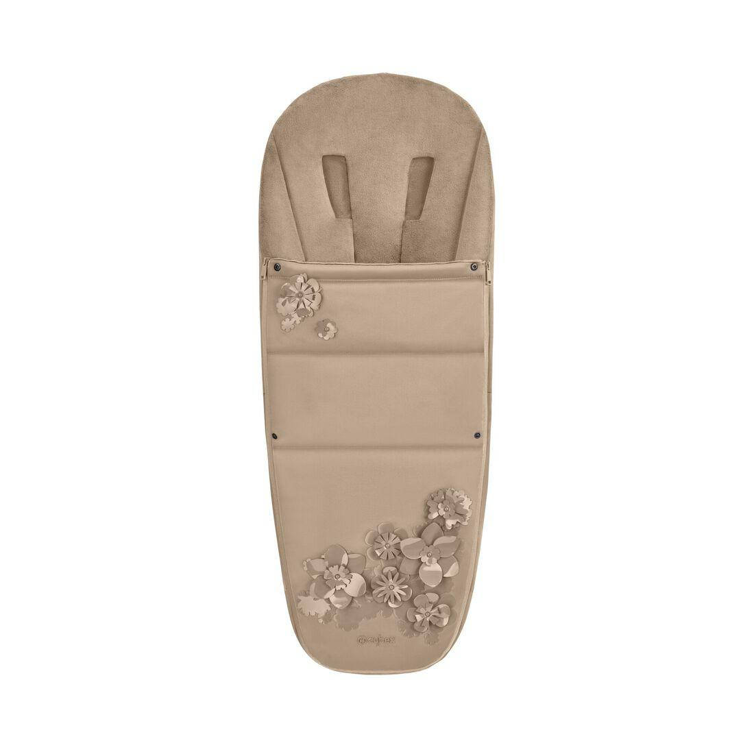 

Чохол для ніг Cybex Platinum FE / SIMPLY FLOWERS BEIGE mid beige, Бежевый