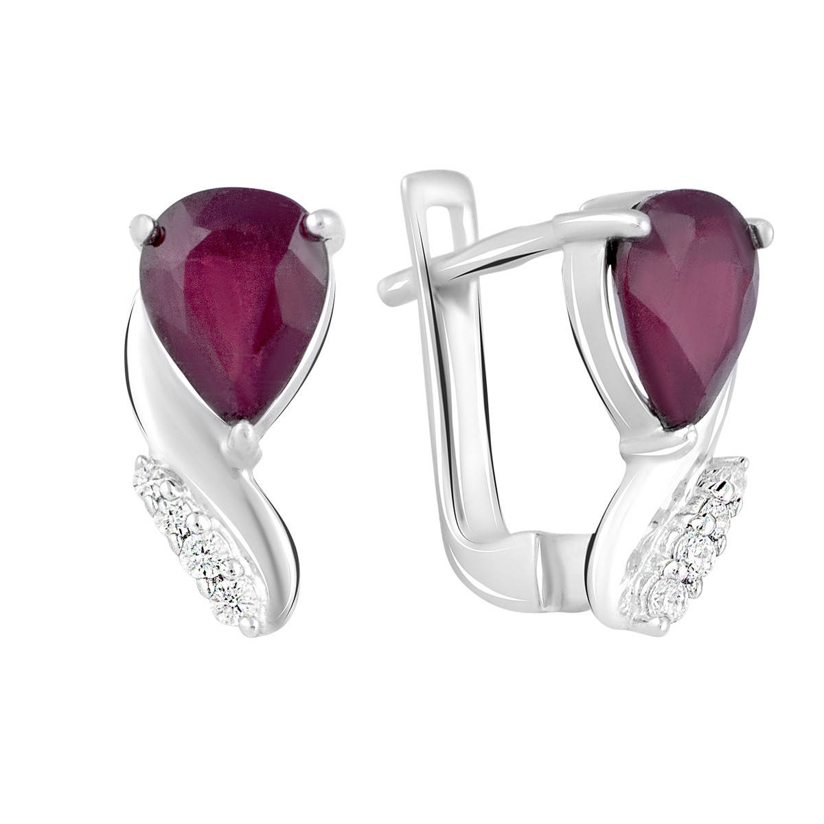 

Серебряные серьги OgoSilver с натуральным рубином 3.37ct (2108344)