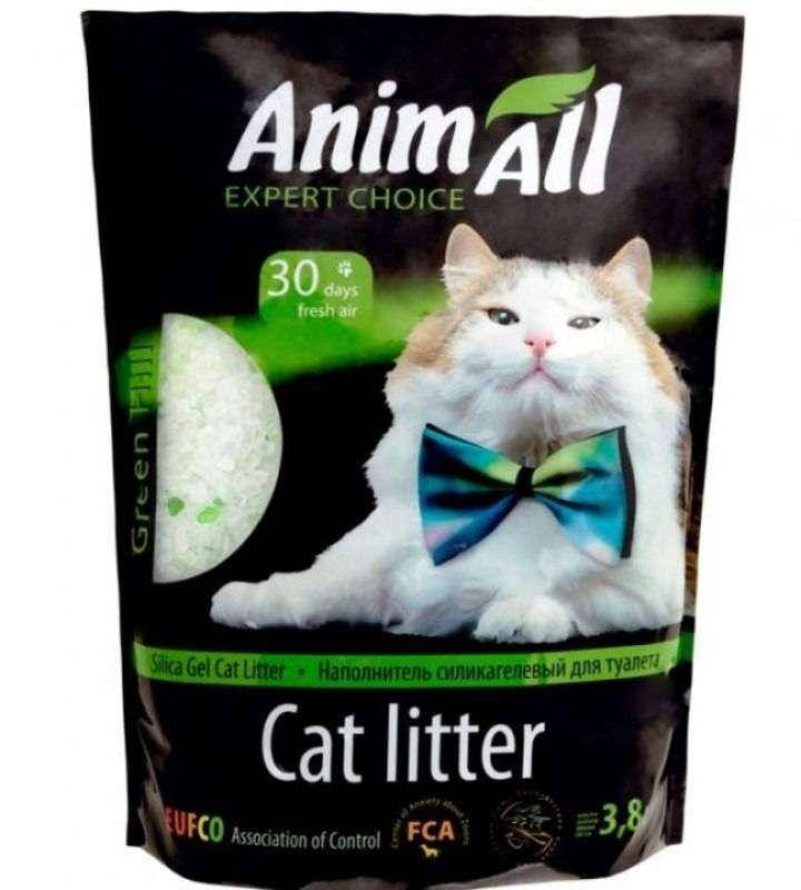 

AnimAll Cat litter Green hill 3,8 л - Наполнитель силикагелевый Зеленый холм для кошачьего туалета