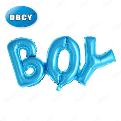 

Фольгированная надпись Boy, 91х36 см в упаковке, Голубой