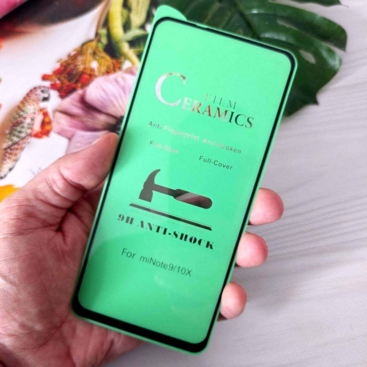 

Гибкое защитное стекло на Xiaomi Redmi Note 9 Ceramics Film Черное, Черный