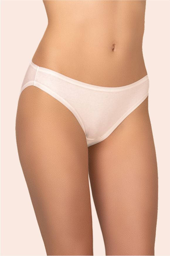

Трусики клео kleo 129c cotton - белый, бежевый, чёрный, крем, антично-белый S, молочный