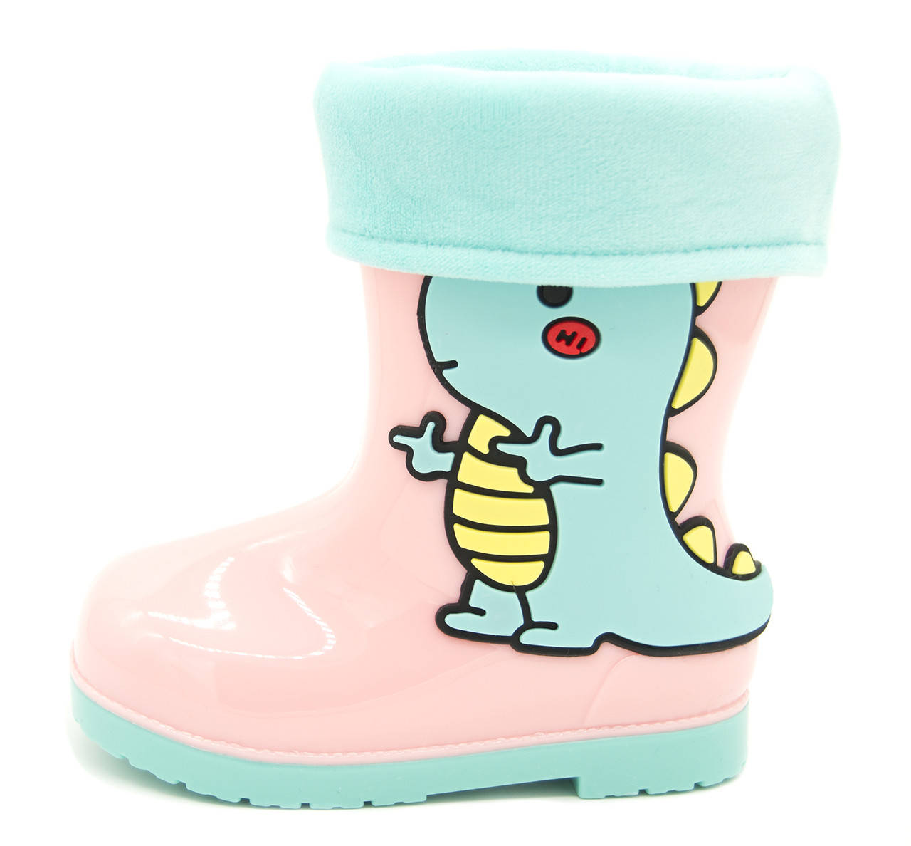 

Резиновые сапоги для девочки BBT Kids Розово-голубой (M6012 pink-blue (25-150 мм) 29-190 мм
