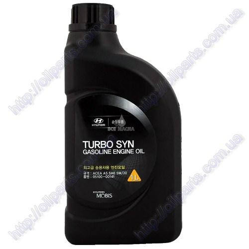 

Масло Mobis Hyundai/KIA Turbo SYN Gasoline 5W-30, 1L 05100-00141
