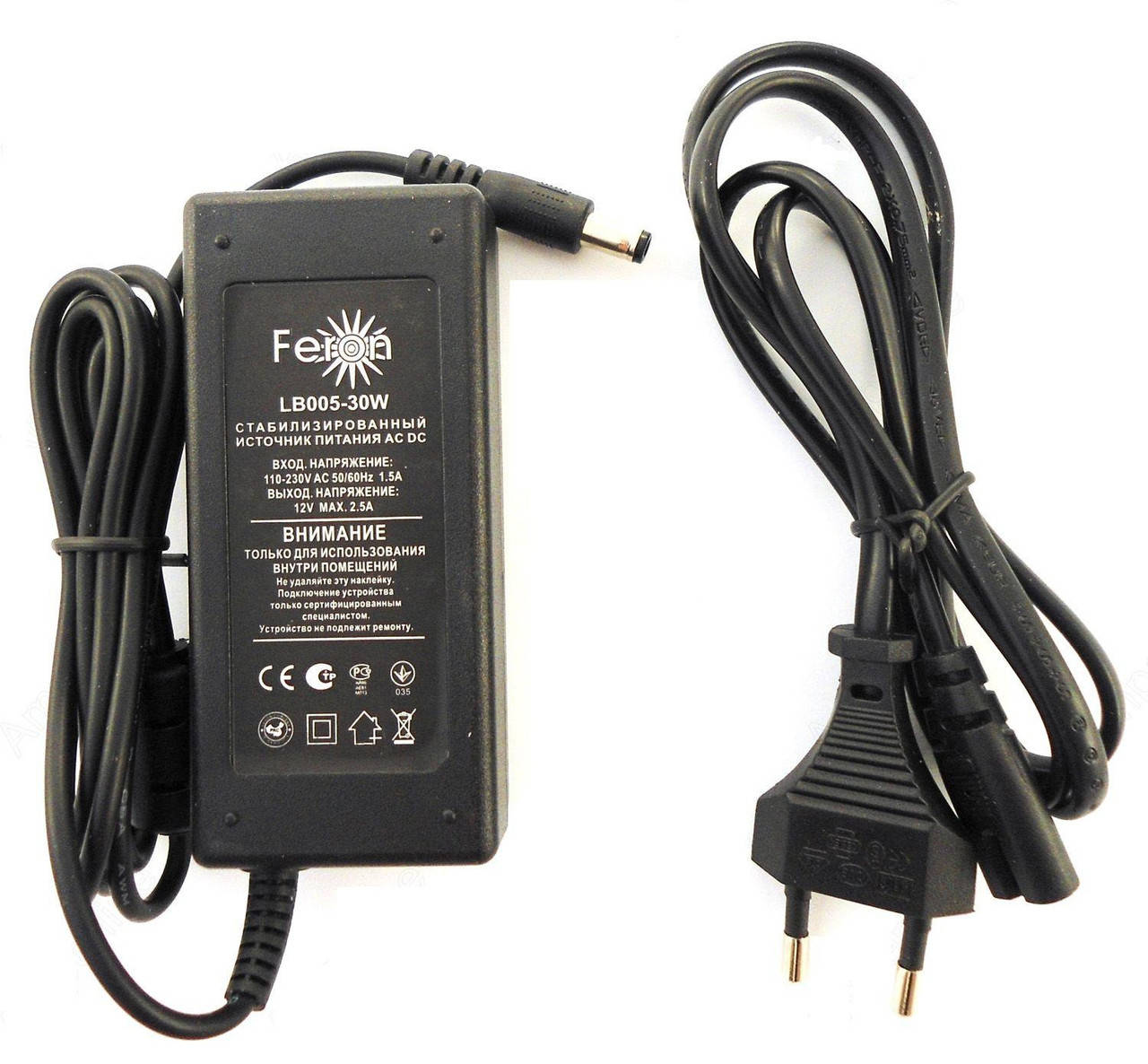

Блок питания Feron LB005 30W 12V