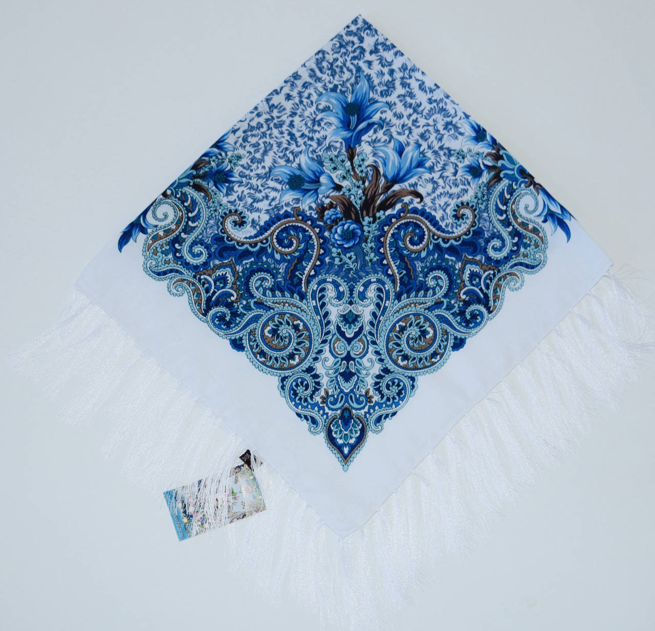 

Хустка вовняна т80/6, Белый