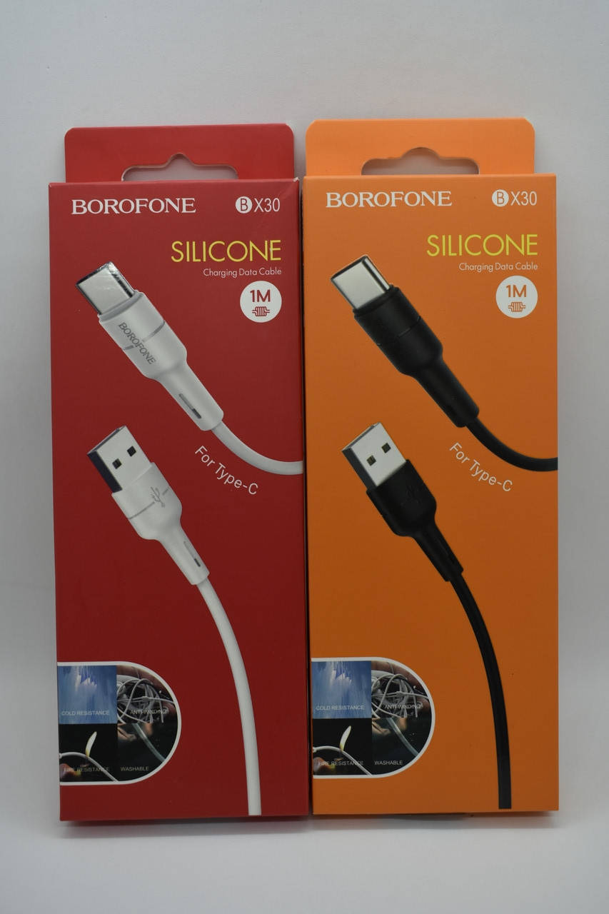 

Кабель USB для Type C (тайп С) Borofone BX30(силиконовый)