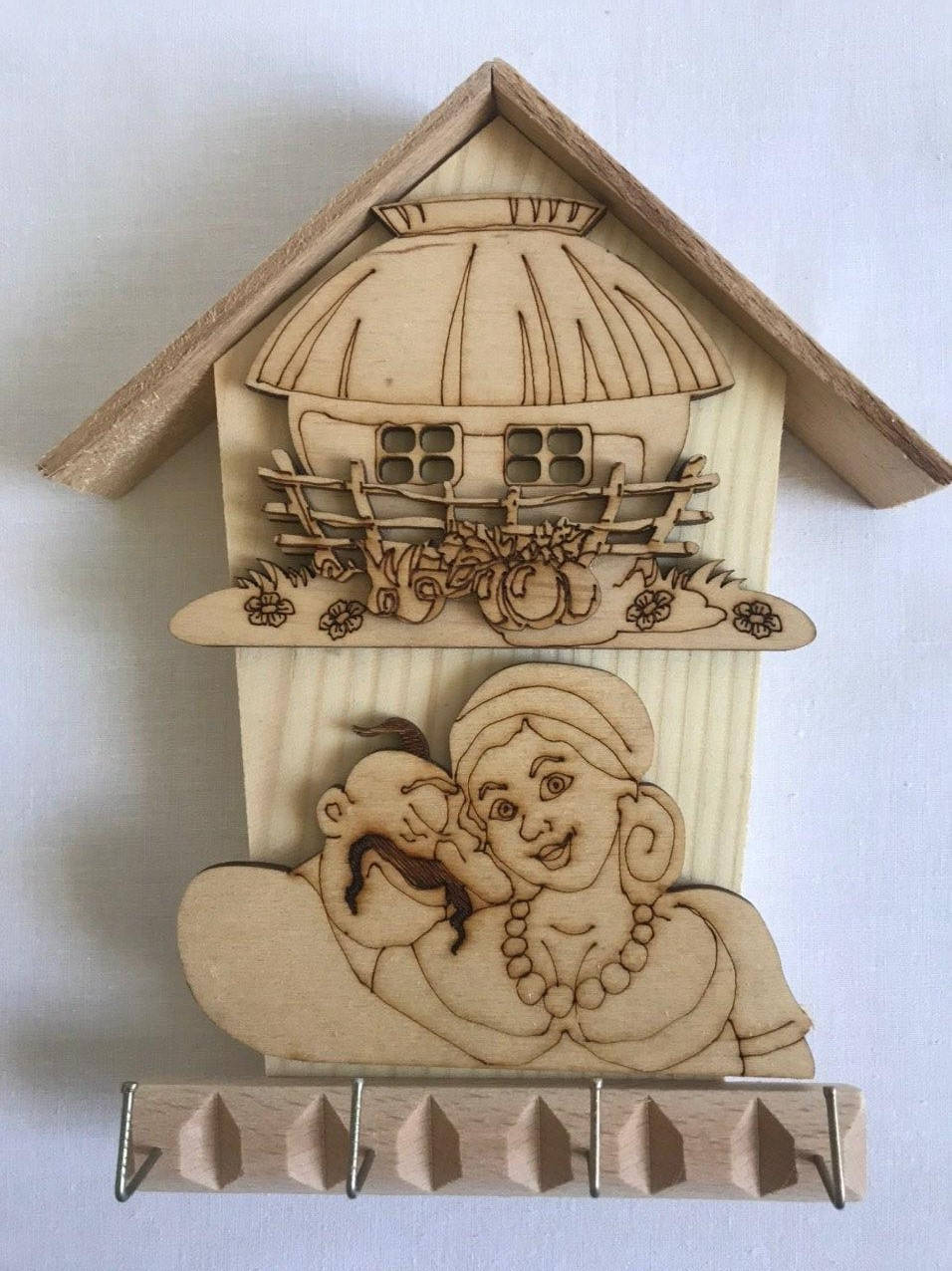 

Ключница деревянная, настенная ключница