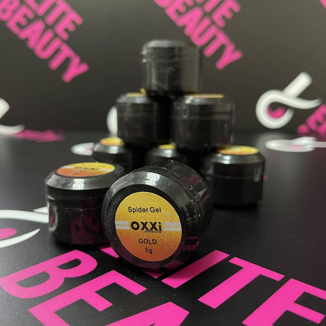 

Oxxi Professional Spider gel Гель паутинка (золотая) 5 g