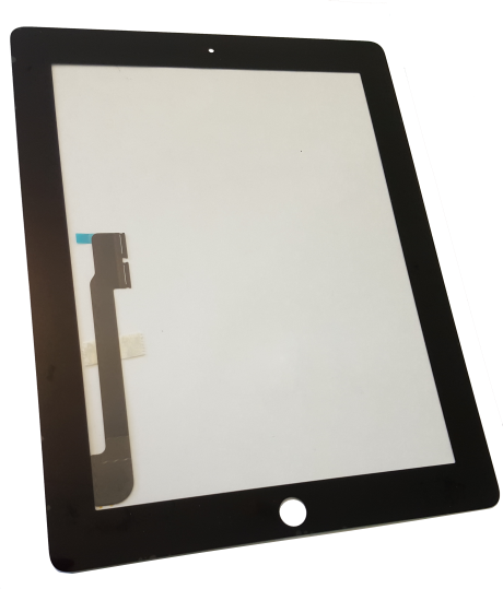 

Сенсорный экран со стеклом для Apple iPad3, iPad4, черный