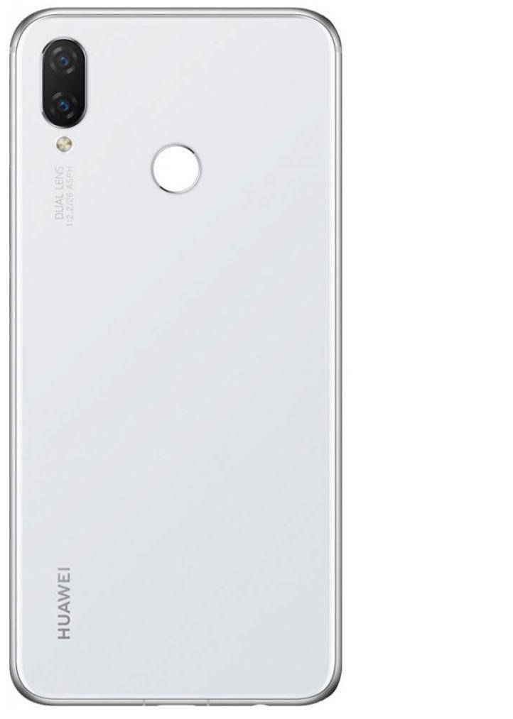 

Задняя крышка корпуса Huawei P Smart Plus, Nova 3i со стеклом камеры White, Белый