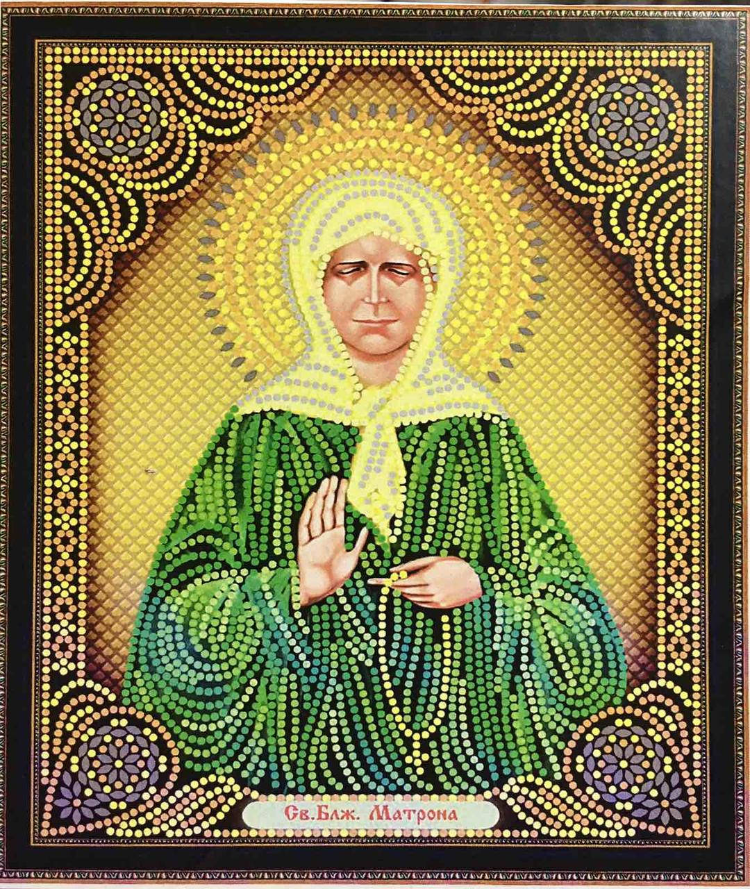 

50*40см Святая Блаженная Матрона, алмазная живопись, полная выкладка